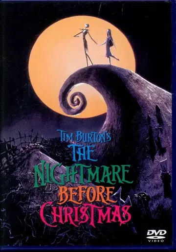 외국 영화 DVD 팀 버튼 크리스마스의 악몽