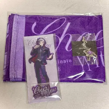 [후와미나토 1st LIVE] 체인 클립 포함 머플러 타월/아크릴 스탠드