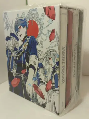 애니메이션 DVD 수납 BOX 포함 비주얼 프리즌 전 4권 세트