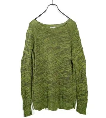 벨기에제 라이카 DRIES VAN NOTEN 코튼 린넨 니트 M