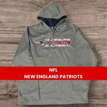 NFL 뉴잉글랜드 패트리어츠 풀오버 후드티 XXL 상당