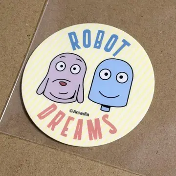 로봇 드림즈 입장 특전 스티커 씰 Robot Dreams
