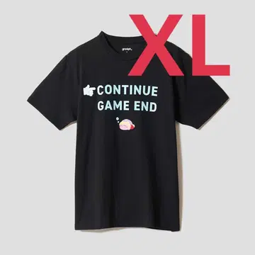 그라니프 XL 별의 커비 CONTINUE 티셔츠