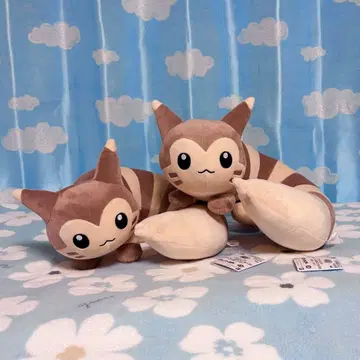 포켓몬스터 모후굿토 꼬리봐봐! 봉제 인형 오오타치 2세트