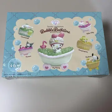 산리오 버블 배스 타임 피규어 6종 세트