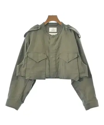 HYKE 밀리터리 블루종 여성용