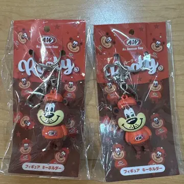 A&W 루디 키링 2개 세트