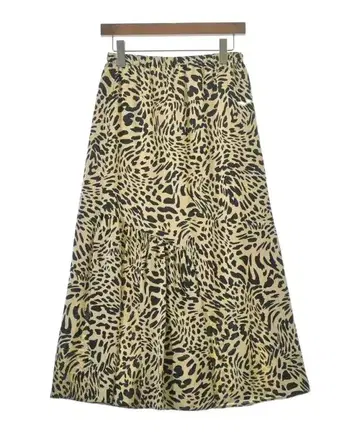 MACPHEE 롱 맥시 길이 스커트 여성용