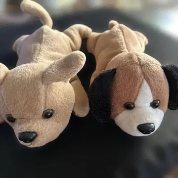 d.b.f 봉제 인형 2개