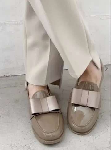 TEMPERATE/템퍼레이트 DECO 리본 로퍼