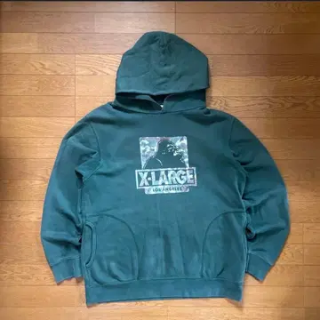 X-LARGE 고릴라 프린트 후드티 XL