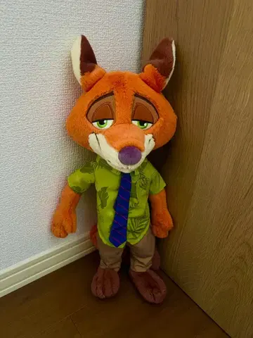 도쿄 디즈니 리조트 한정판 주토피아 Zootopia 닉 봉제 인형