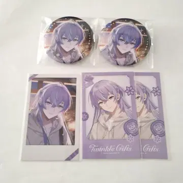 니지산지 호시미치 쇼 윈터 데이트 폴라로이드 캔뱃지