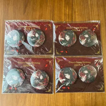 Ave Mujica 티모리스 하치만 카이린 벌스데이 캔뱃지 세트 4점