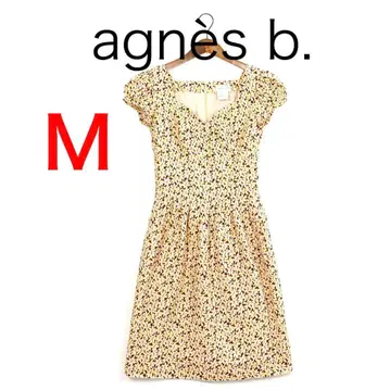 H6336 에네스베 꽃무늬 코튼 A라인 원피스 Y2K