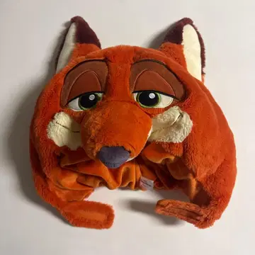 닉 와일드 귀 달린 봉제 인형 캡