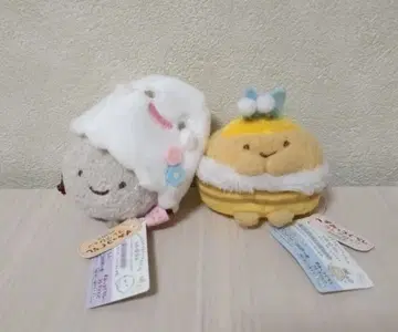 새상품 스미코구라시 테노리 봉제 인형 미닛코와 아소보 호코리 아지후라이