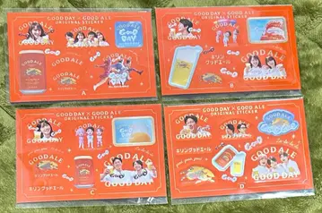 굿에일 오리지널 스티커 전 4종 세트 미세스 그린애플