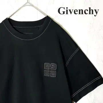 [브랜드 대표 작품] 지방시 원포인트 4G 로고 스티치 t셔츠