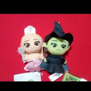 2종 위키드 두 마녀 마스코트 봉제 인형 글린다 남코 한정판
