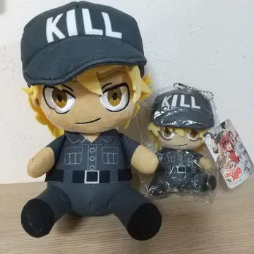 일하는 세포 킬러 T세포 봉제 인형 마스코트