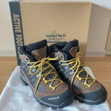 [새상품급] 몽벨 등산화 타이오가 부츠 아웃도어 신발 27cm 남성용