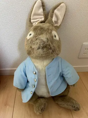 피터 래빗 토끼 봉제 인형 파란 자켓