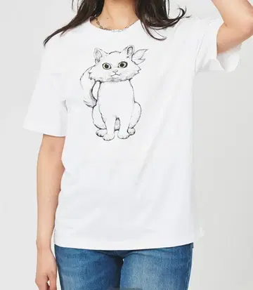 M 히구치 유코 T셔츠 스즈메의 문단속 그라니프 다이진 고양이 고양이