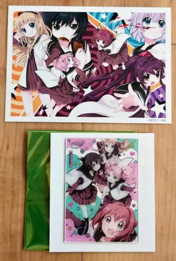 유루유리 아크릴 카드 엽서