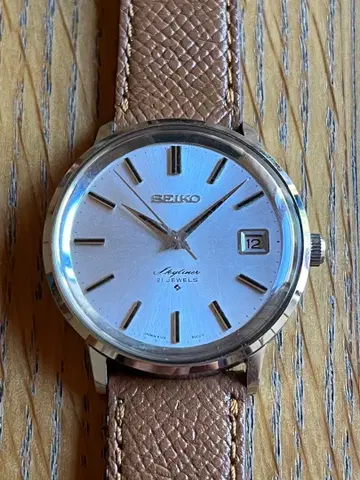 SEIKO Skyliner 21 JEWELS 수동 와인딩 시계