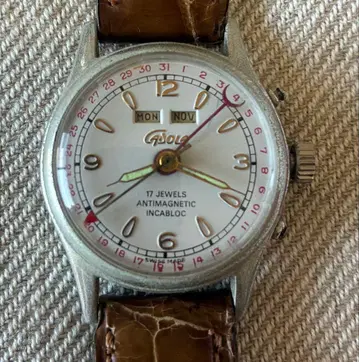 빈티지 트리플 데이트 카도라 - 60년대 손목시계 남성용 시계 #4561