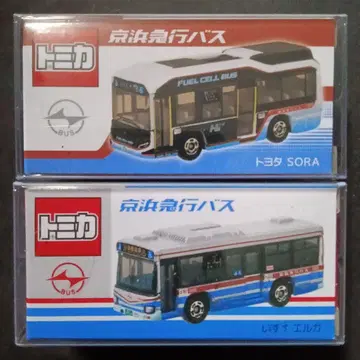 프로텍터 포장 토미카 게이큐 버스 이스즈 엘가 도요타 SORA 한정품