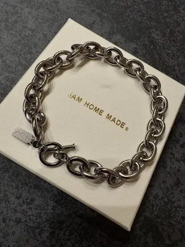 JAM HOME MADE 체인 팔찌 실버