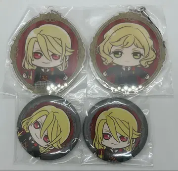 흑집사 기숙학교편 아크릴 스트랩 캔뱃지 에드거 모리스 세트