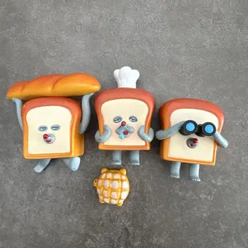 빵도둑 피규어 3개 세트