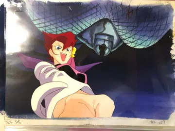 공상과학 세계 갈리버 보이 애니메이션 셀화 배경 세트