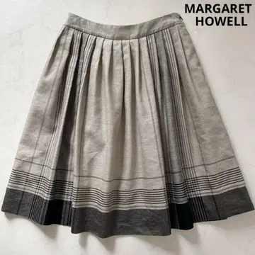마가렛호웰 울 린넨 스커트