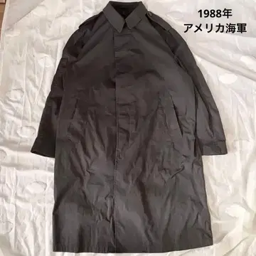 [실물] 88s 미국 해군 올웨더 코트 스텐카라 코트