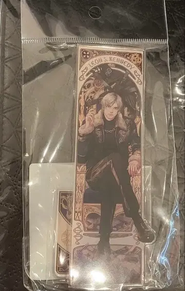 바이오하자드 30주년 레온 아크릴 스탠드 미개봉 새상품