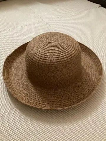밀짚모자 스트로우 소재 여성용 프리 사이즈