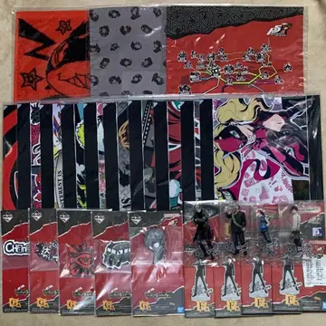 페르소나 5 더 로얄 제일복권 클리어 파일 10종 아크릴 스탠드