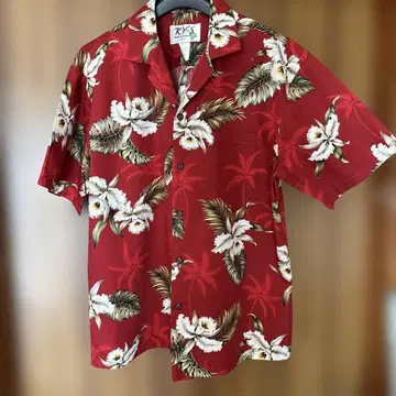 KY'S 하와이안 셔츠 M 사이즈 하와이 제조