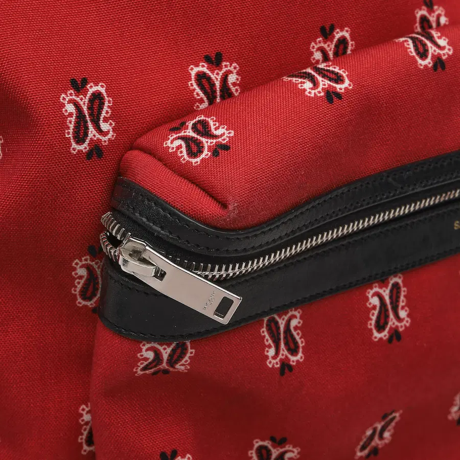 圣罗兰（Saint Laurent）印花图案狩猎背包