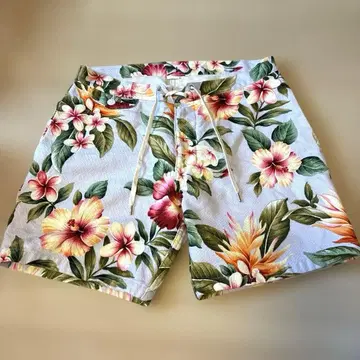 론 헤르만 별주 피그 앤 루스터 숏팬츠 여름 하와이안 보타니컬