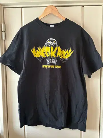 익명 배송 ONE OK ROCK 투어T 사이즈 XL 블랙 라스트 1점