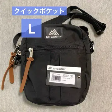 거의 미사용 그레고리 퀵 포켓 [ L ] 블랙