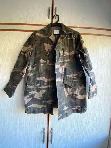 BACKNUMBER 카모플라쥬 밀리터리 자켓 L 사이즈