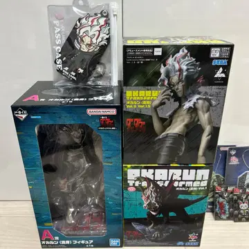 단단단 오카룬 터보 바바 제일복권 피규어 패스 케이스 참 캔뱃지 세트