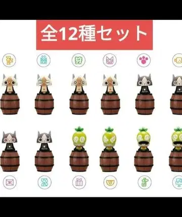 몬스터 헌터 마스코트 스탬프 전 12종
