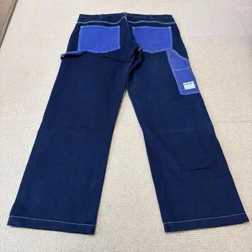 코지마 진스 다크 블루 워크 팬츠